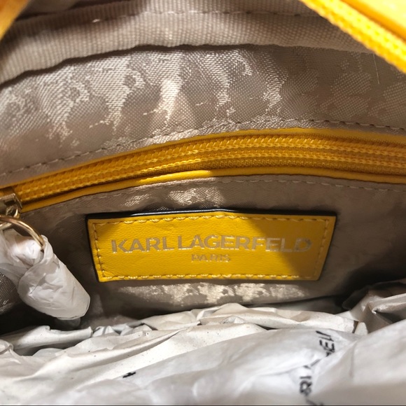 Chanel’s Karl Lagerfeld Mustard Crossbody - Picture 4 of 4